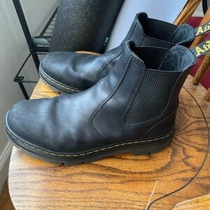 Dr. Martens Black Leather Chelsea Boots
